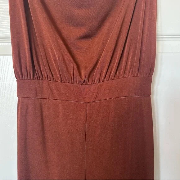 Jason Wu Emmett Cowl Neck Jumpsuit Brown Sz XS - Picture 4 of 14